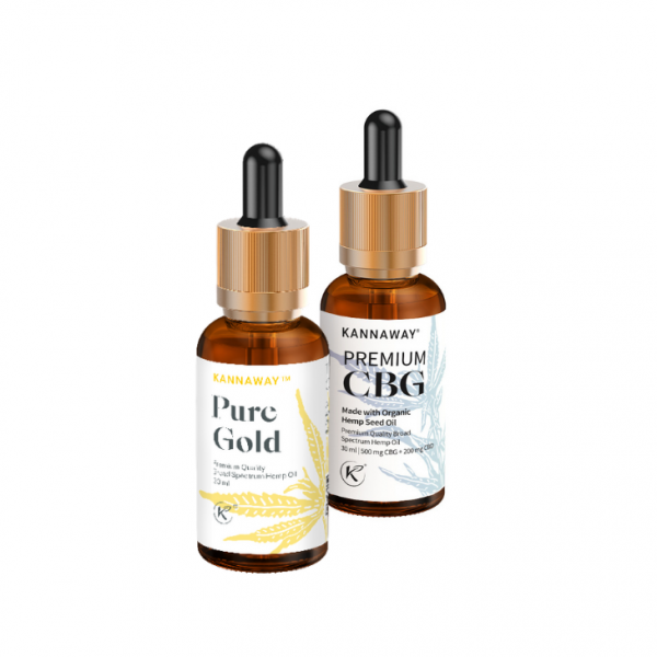 Premium CBG + CBD bundle 2x30ml CBD Products